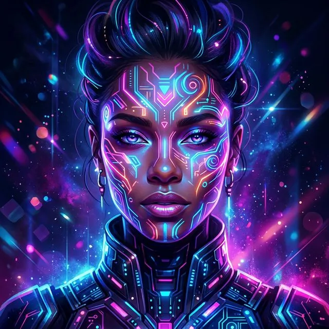 Digital art portrait gallery item 1