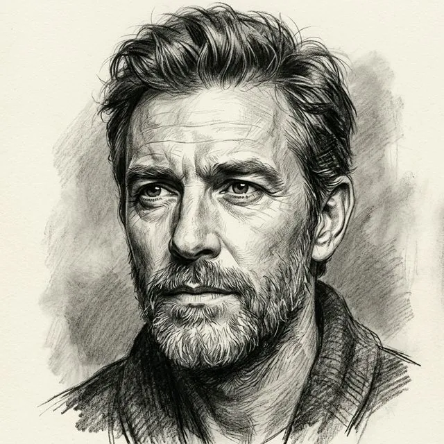 Step by step portrait drawing tutorial preview